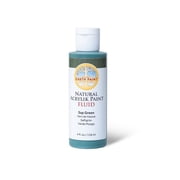 Natural Earth Paint Natural Fluid Acrylik Paint, 4 oz, Sap Green