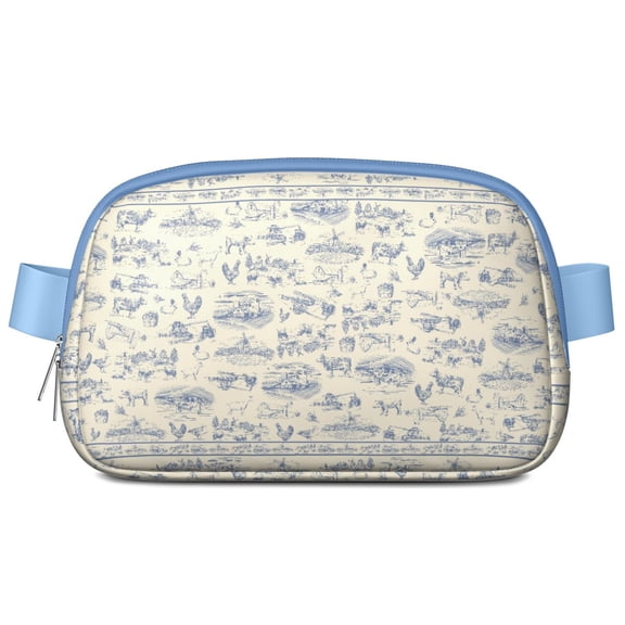 Natural Earthy Crossbody Bag – Bohemian Style Fanny Pack for Women