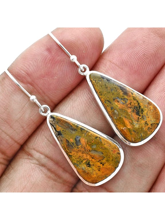 Natural Eclipse 925 Sterling Silver Earrings Jewelry E-1004 SDE88879