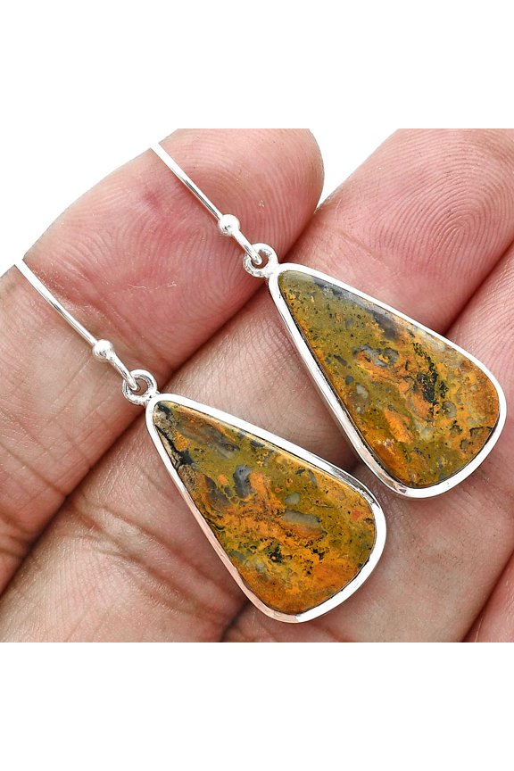 Natural Eclipse 925 Sterling Silver Earrings Jewelry E-1004 SDE88879