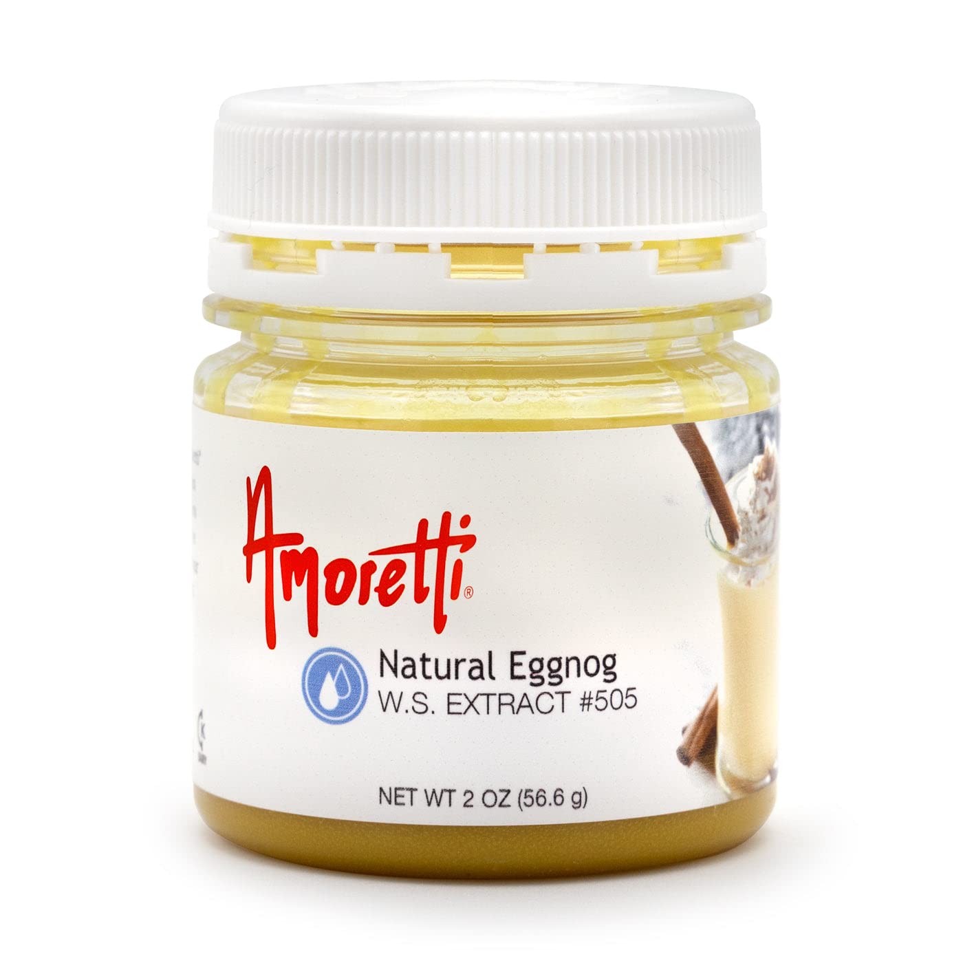 Natural Eggnog Extract Water Soluble 2 oz Highly Concentrated & Perfect