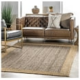 thumbnail image 1 of Natural Elegance: Handwoven Jute Braided Rug for Rustic Charm | Minimalist Jute Braided Carpet – Simple & Elegant | Jute Rug for Any Room, 1 of 7