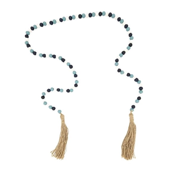 Natural Elegance Wood Beaded Garland