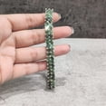thumbnail image 1 of Natural Emerald bracelet, Emerald jewelry, May Birthstone, Sterling silver, Silver jewelry, Silver bracelet, 925 silver, Bracelet for wedding anniversary, Christmas Gift, Women Bracelet Bangle, 1 of 5