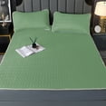 thumbnail image 1 of Natural Emulsion Mattress Topper Layer Of Emulsion Foam Breathable Responsive Support Three-Piece Set Sheets Plus Two Pillowcases, 1 of 9