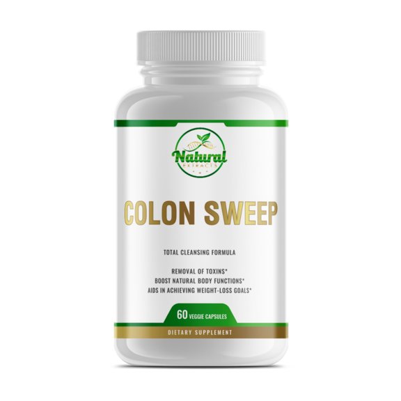 Natural Extract Colon Sweep with natural vitamins 60ct