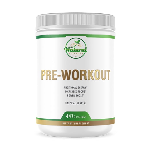 Natural Extract PRE-WORKOUT - TROPICAL SUNRISE