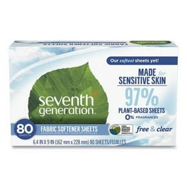 Natural Fabric Softener Sheets, Unscented, 80 Sheets/Box, 4/Carton Natural Fabric Softener Sheets, Unscented, 80 Sheets/Box, 4/Carton
