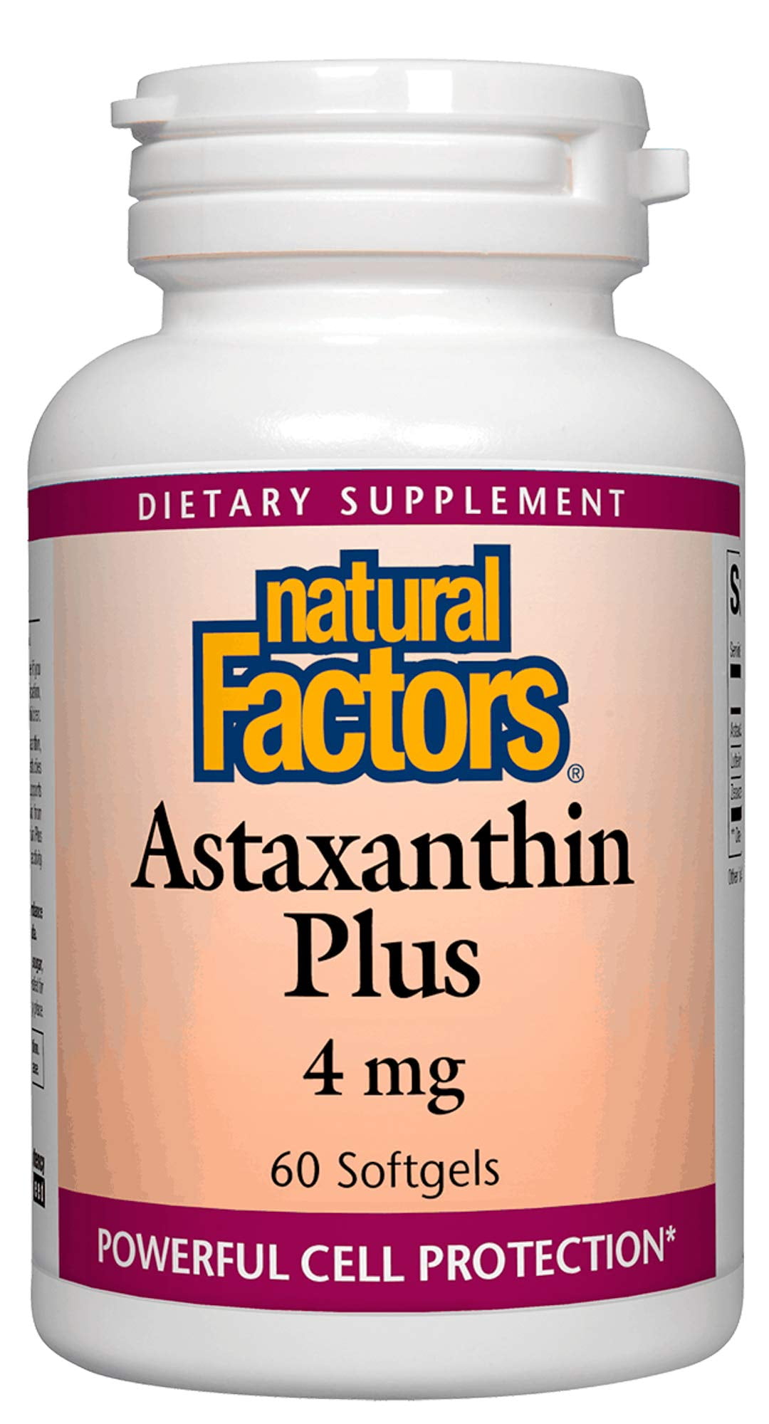 astaxanthin plus glutathione capsule Natural Factors Astaxanthin Plus 4mg, 60 Capsules