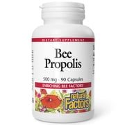 Natural Factors Bee Propolis Extract 500 mg, Supports a Healthy Immune System, 90 Capsules