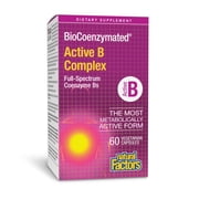 Natural Factors BioCoenzymated Active B Complex, 60 Capsules