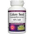 thumbnail image 1 of Natural Factors Celery Seed, Concentrated Celery Extract for Healthy Circulation & Heart Support, 60 Capsules, 1 of 8