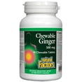 thumbnail image 1 of Natural Factors Chewable Ginger 500 mg, 90 Capsules, 1 of 6