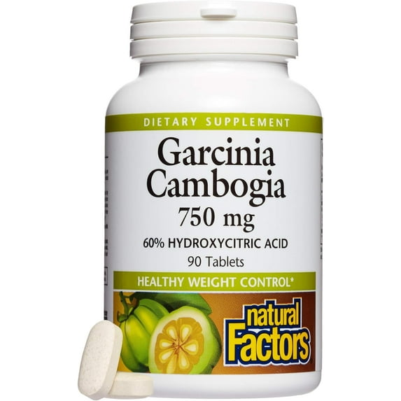 Natural Factors Garcinia Cambogia 750 mg, 90 Tablets