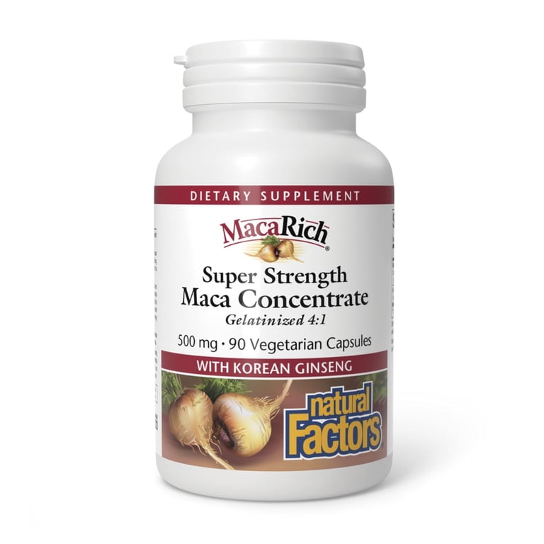 maca contains glutathione Natural Factors MacaRich, Super Strength Power Maca, Superfruit Antioxidant Supplement with Ginseng, 90 Capsules Size:30 CT Glutathione S-transferase A2 promotes إزالة الرؤوس السوداء