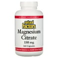thumbnail image 1 of Natural Factors Magnesium Citrate 150mg-360 Capsules, 1 of 8