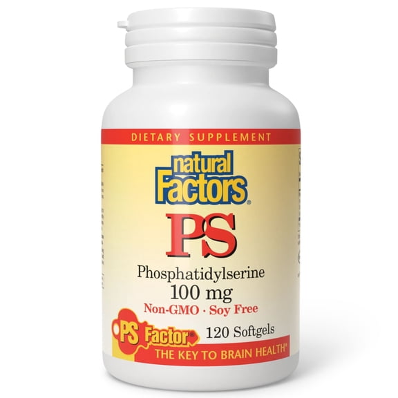Natural Factors PS Phosphatidylserine 100mg-120 Softgels