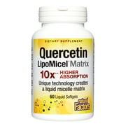 Natural Factors, Quercetin LipoMicel Matrix 250 mg, 60 Softgels