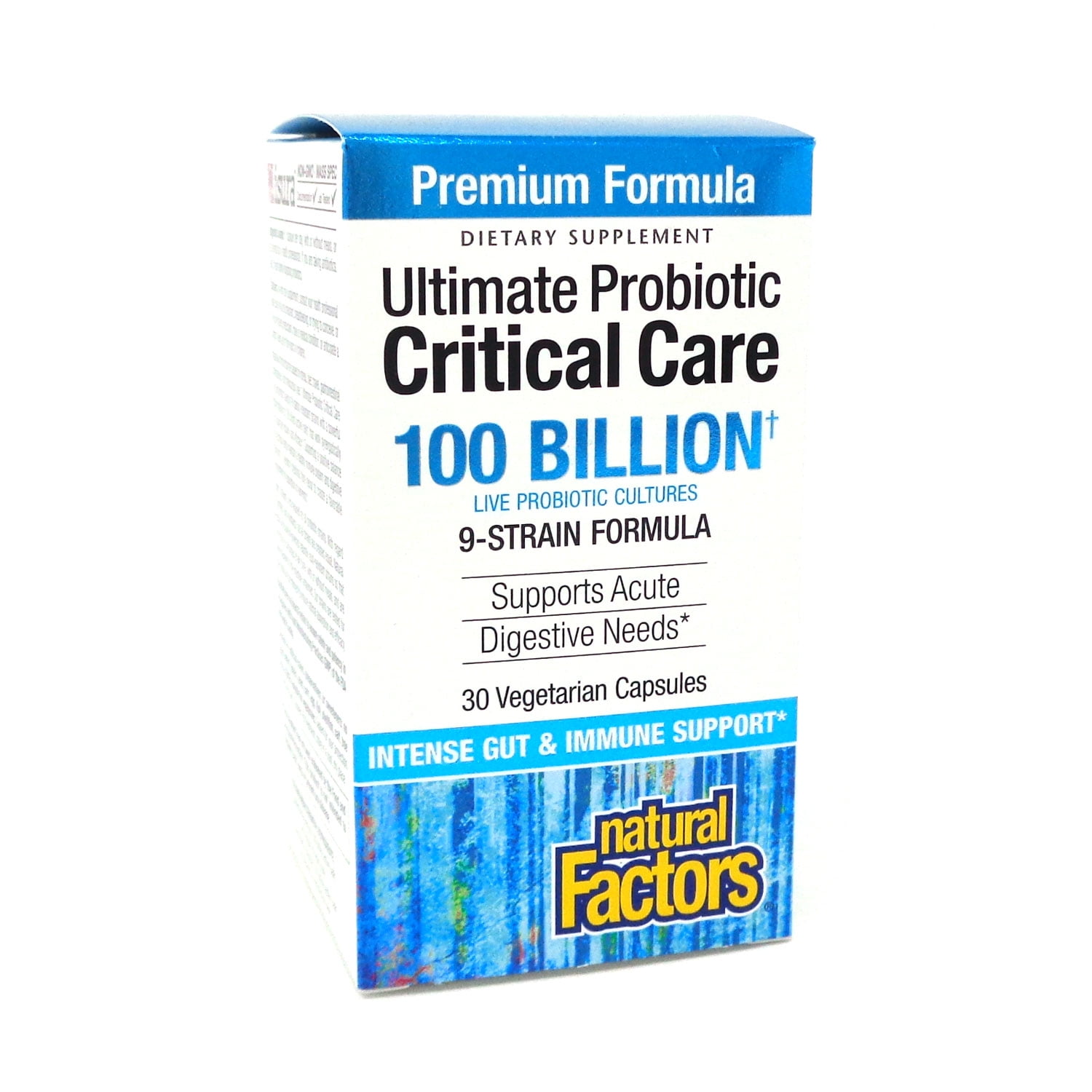 Natural Factors- Ultimate Probiotic Critical Care 100 billion 30 capsules