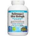 thumbnail image 1 of Natural Factors, Ultra Strength RxOmega-3 Fish Oil, DHA and EPA, 150 Softgels, 1 of 7