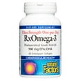 thumbnail image 1 of Natural Factors, Ultra Strength RxOmega-3 Fish Oil, DHA and EPA, 60 Softgels, 1 of 8