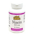 thumbnail image 1 of Natural Factors Vitamin B3 Niacin 100 mg, 90 Tablets, 1 of 2