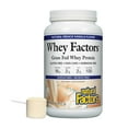 thumbnail image 1 of Natural Factors Whey Factors, Grass Fed Whey Protein Concentrate, Aids Muscle Development and Immune Health, French Vanilla, 2 lb, 1 of 8
