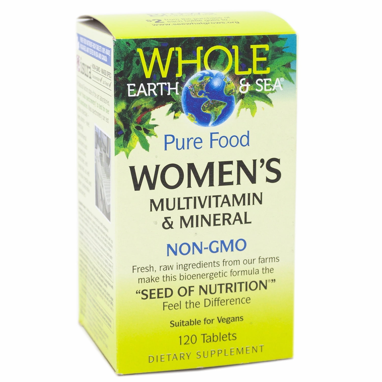 Natural Factors Womens Multivitamin and Mineral - 120 Tablets