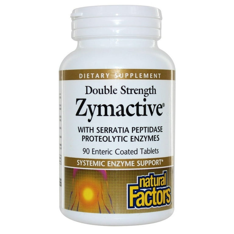 Natural Factors - Zymactive Double Strength - 90 Tablets - Walmart.com