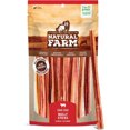 Natural Farm OdorFree Bully Sticks (6 Inch, 20 Pack), 100 Beef Chews