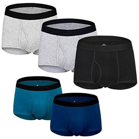Natural Feelings Cotton Mens Underwear Soft Daily Trunks Multipack