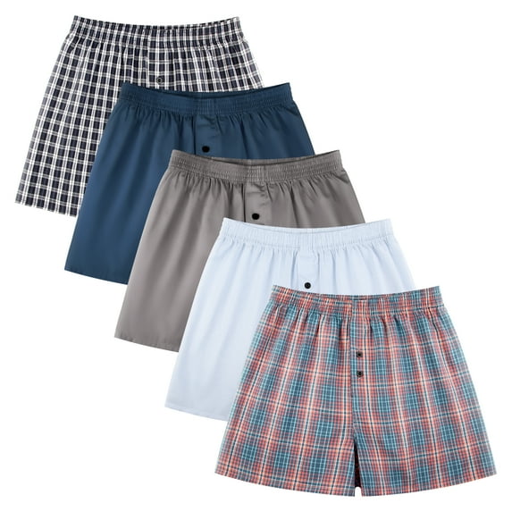 Natural Feelings Cotton Woven Mens Underwear Boxers Underwear Classic Mens Boxer Shorts