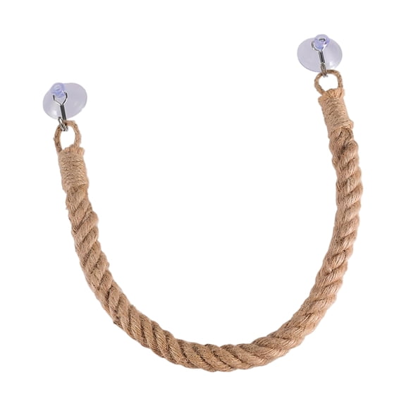 Natural Fiber Climbing Rope Toy For Snake Small Terrarium Habitat Decoration For Pet Lizards And Reptiles