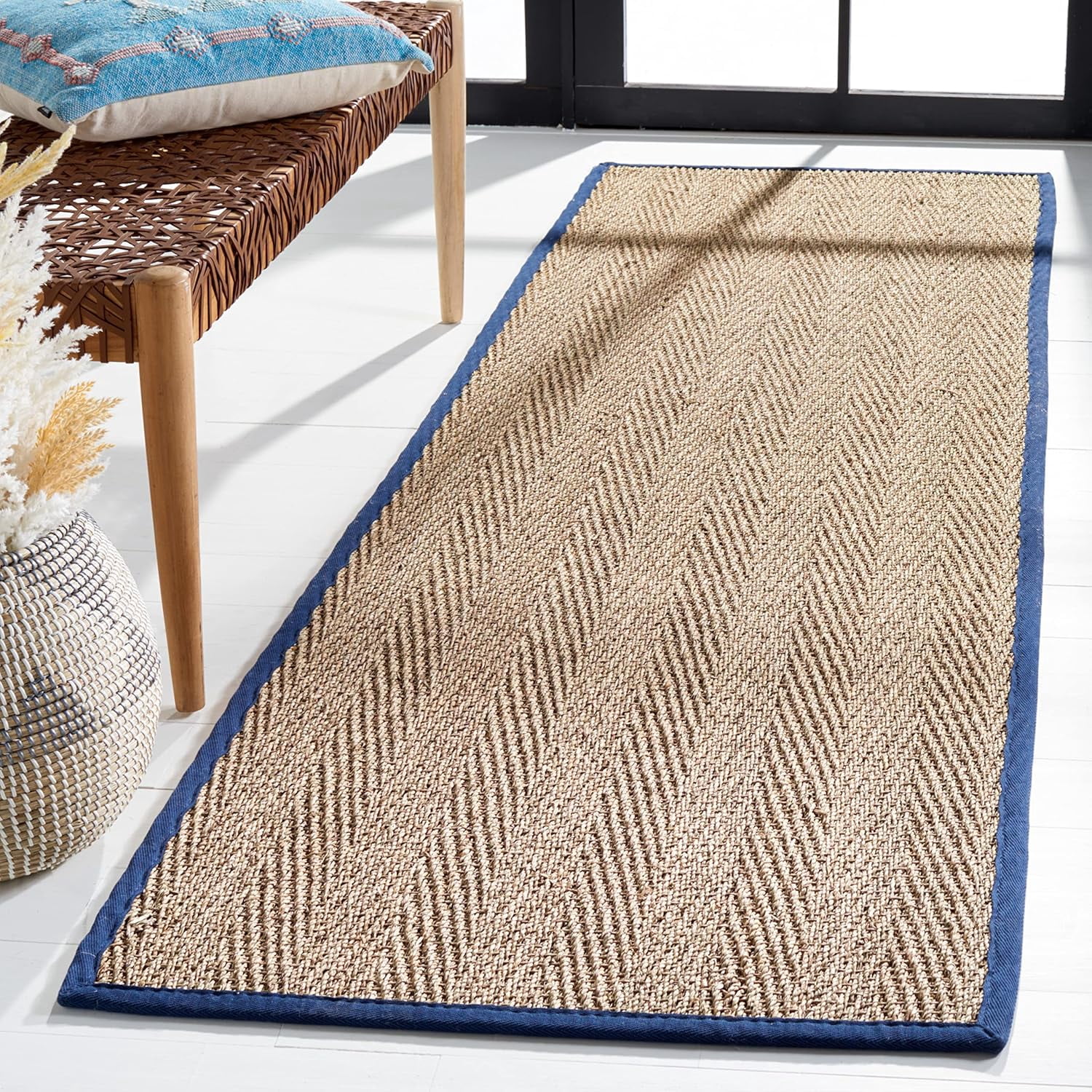 Natural Fiber Collection Runner Rug - 2'6