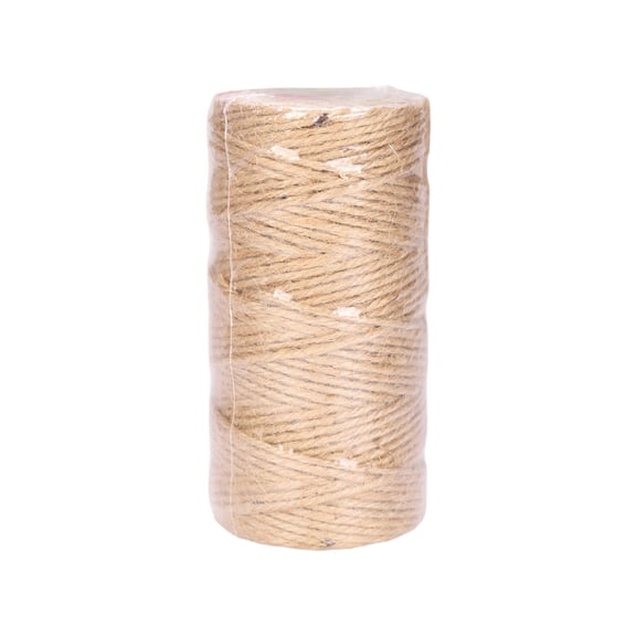 Natural Fiber Rope Soft Wrapping Cord Twine Rope For Creative Sewing Project Gardening Home Decoration And Packaging