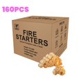 thumbnail image 1 of Natural Fire Starter Sticks 160-Pack - Odorless Waterproof Fire Starters for Campfires, BBQs & Fire Pits, 1 of 8