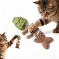 thumbnail image 1 of Natural Fishbone Cat Dental Toy, 7In Cat Chew Toy with Catnip & Natural Silvervine, Healthy Teeth Cleaning Dental Chew for Indoor Cats and All Cat Breeds with Edible Design, 1 of 10