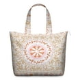 thumbnail image 1 of Natural Floral Aesthetic Zippered Weekender Bag, Large Capacity Tote with Durable Design, Earthy Style for College, 1 of 3