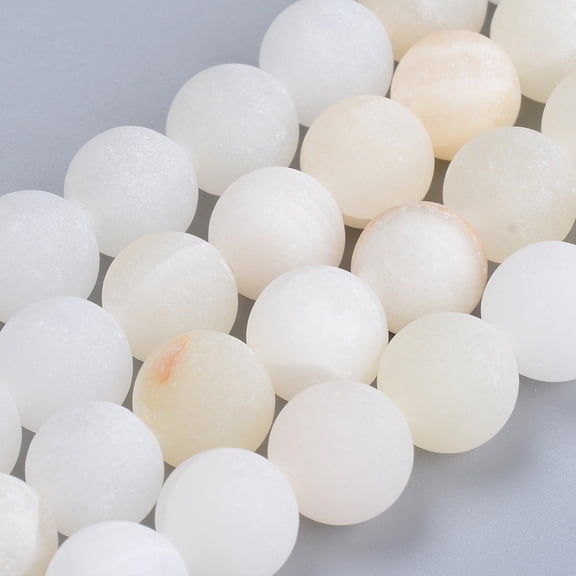Natural Flower Jade(Afghanistan Jade) Beads Strands Frosted Round 4mm Hole: 1mm about 100pcs/Strand 16 inch(40.64cm) DIY