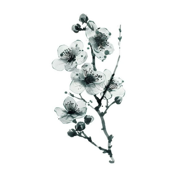 Natural Flower Stickers, Self-Adhesive Transparent Flower Stickers, Scrapbook Supplies Journaling Supplies for Adult Card Making Letters DIY Water Bottle Cards Decoration, 50 Pcs, Multisize