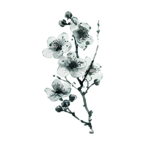 Natural Flower Stickers, Self-Adhesive Transparent Flower Stickers, Scrapbook Supplies Journaling Supplies for Adult Card Making Letters DIY Water Bottle Cards Decoration, 50 Pcs, Multisize