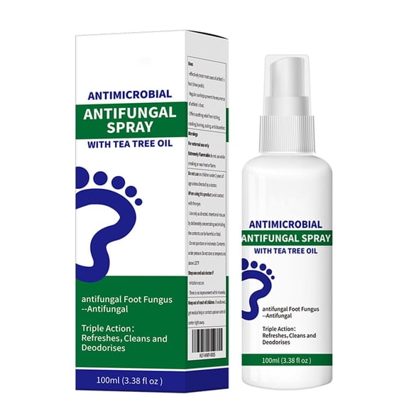Natural Foot & Shoe Deodorizer Spray -Athletes Foot Spray, Natural Foot Care for Itching & Odor Relief, Soothing Formula with Botanical Extracts. Fragrance Free (1 PC)
