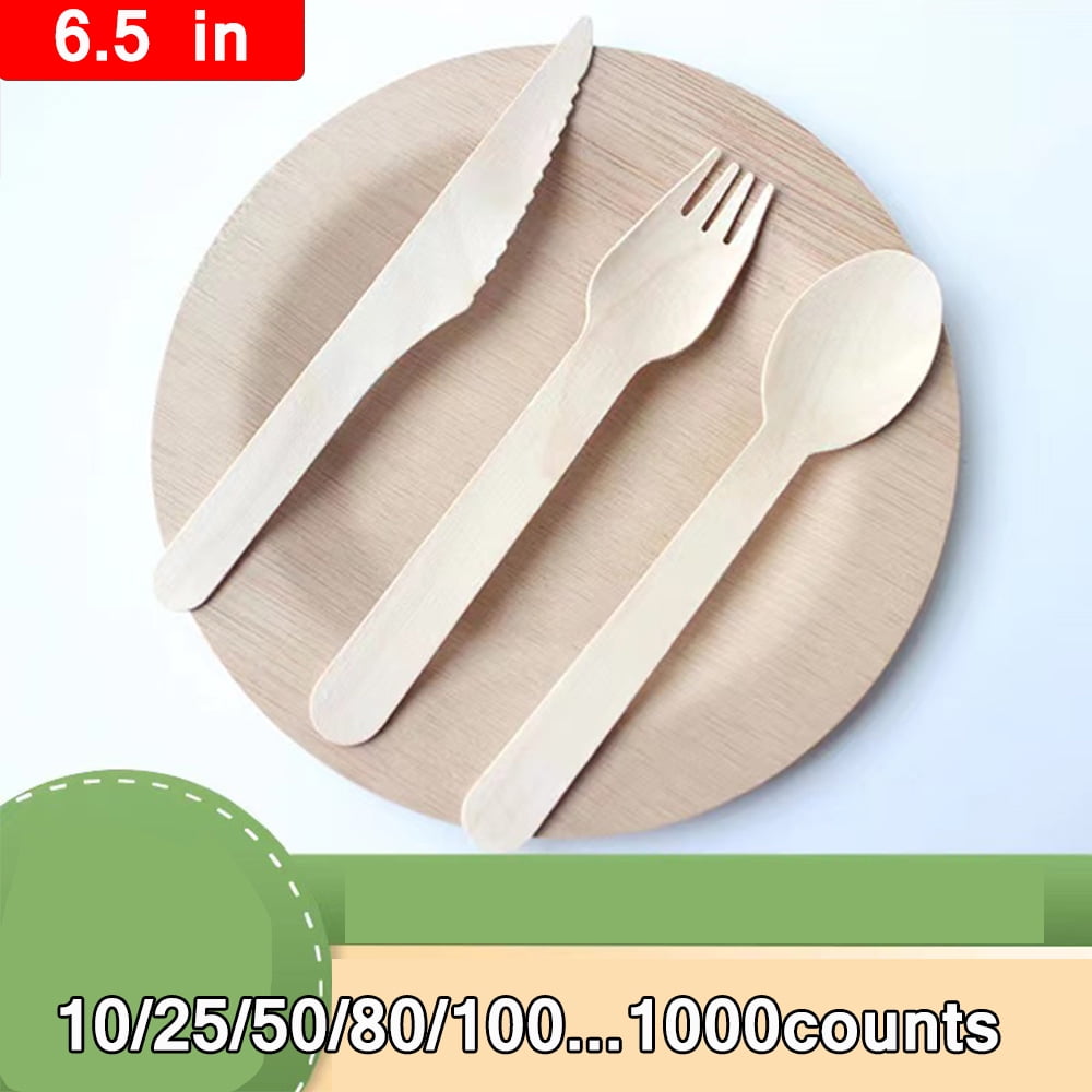 Natural Forks/Spoons/Knives 10/25/50/75/100/200/300/400/500/600/700/800
