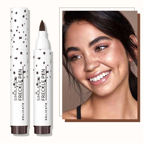 Natural Freckle Pen, Waterproof, Long-Lasting, Coffee, 1 Pcfreckle Pen Natural Lifelike Freckle Makeup Pen Freckle Color Longlasting Soft Dot Sopt Pen for Natural Effortless Makeup Makeup Organizers