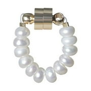 SENXUAN Natural Freshwater Pearls Magnetic Clip-on Earrings Pearls No Pierced Ears Stud Earrings for Women Girls Jewelry Gifts