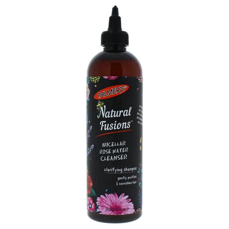PALMER'S Natural Fusion Micellar Rosewater Shampoo (12oz) PALMER'S Natural Fusion Micellar Rosewater Shampoo (12oz)