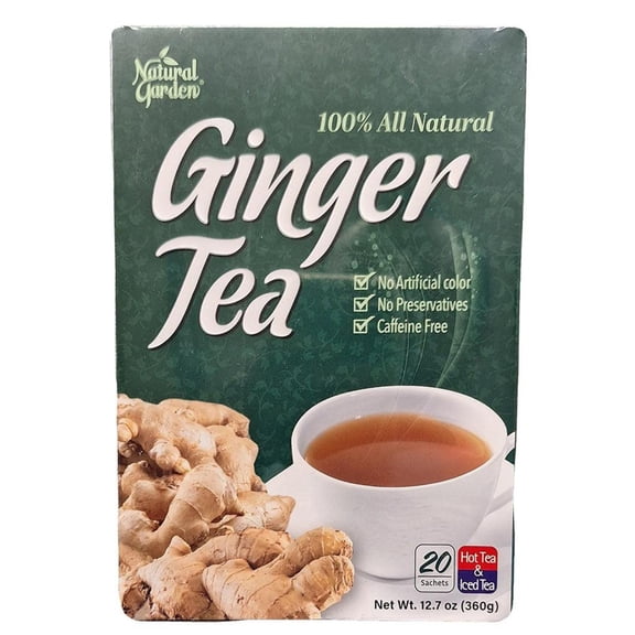 Natural Garden - Ginger Tea, 12.7 Ounces, 1 Box