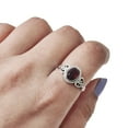 thumbnail image 1 of Natural Garnet Ring, AAA Garnet Gemstone Ring, January Birthstone, Tiny Bohemian Ring, 925 Sterling Silver, Designer Womens Ring, Christmas Thanksgiving, Handmade Statement Jewelry, Genuine Garnet, 1 of 8