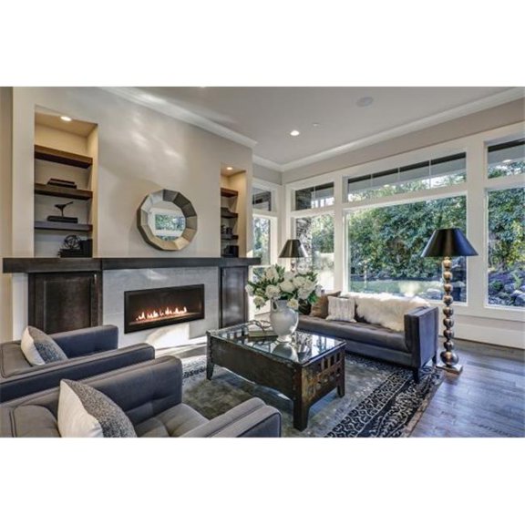 Natural Gas Refactory Liner with MF Remote, Black