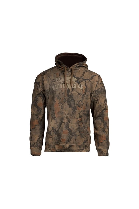Men's Hoodie Natural Gear Camo Medium